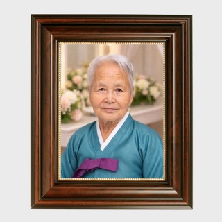 영정액자+28x35cm사진
